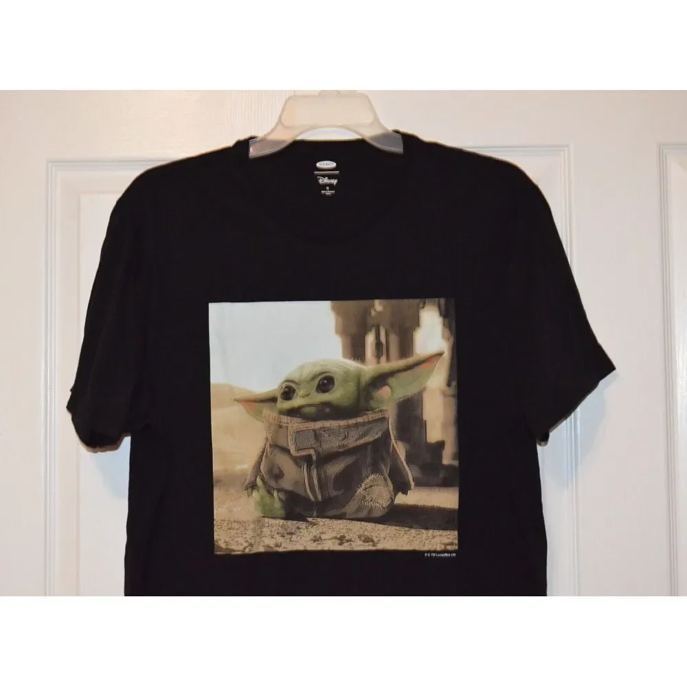 OLD NAVY Black  T-Shirt XL‎ Disney Star Wars The Mandalorian THE CHILD Baby Yoda